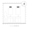 thumbnail image 5 of Livex Lighting - Oldwick - 2 Light Bath Vanity in New Traditional Style - 15, 5 of 13