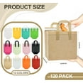 thumbnail image 2 of 120 Pcs Insulated Take Out Bags Bulk in Thermal Insulation Lunch Bag for Hot Cold Food Pizza Coffee Milk Tea Delivery Cooler Bag for Catering Restaurant Picnic (9.5 x 9.5 x 6 in) (120, 24x24x15), 2 of 7