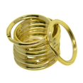 thumbnail image 4 of GUOOL 10 Pack 28mm Metal Split s, Rind Connectors for Chandelier, Curtain, Crystal, 4 of 7