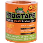 FrogTape Pro Grade Orange 1.41 in. x 60 yd. Painters Tape, 4 Rolls