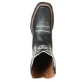 thumbnail image 6 of Men's Genuine Leather Embroidered Design Rodeo Cowboy Boots 'El General' 51114, 6 of 7