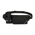 thumbnail image 3 of Riñonera, riñonera, moda para hombres y mujeres, cinturón ajustable, riñonera , riñonera para deportes casuales, ciclismo, caminatas y negro, 3 of 8