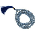 thumbnail image 3 of Angelite Mala Beads 108 Buddhist Prayer Beads Japamala, 3 of 5