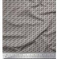 thumbnail image 1 of Soimoi Cotton Cambric Fabric Abstract Shirting Printed Fabric 1 Yard 56 Inch Wide, 1 of 3