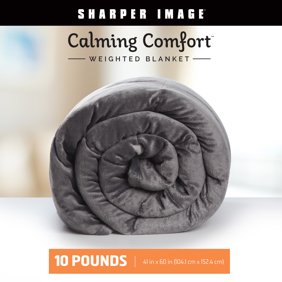 Sealy Quilted Plush Weighted Blanket Walmart Com Walmart Com