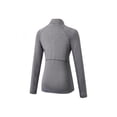 thumbnail image 2 of Skyllee Zip Pullover Women Long Sleeve Running Jacket Workout Yoga Quick-Drying Shirts S-2XL, 2 of 7