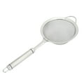 thumbnail image 1 of Cuillère à filtre, Delaman en acier inoxydable à longue poignée cuillère à filtre passoire ustensile de cuisine outil de souche de cuisson accessoires de cuisine, 1 of 8