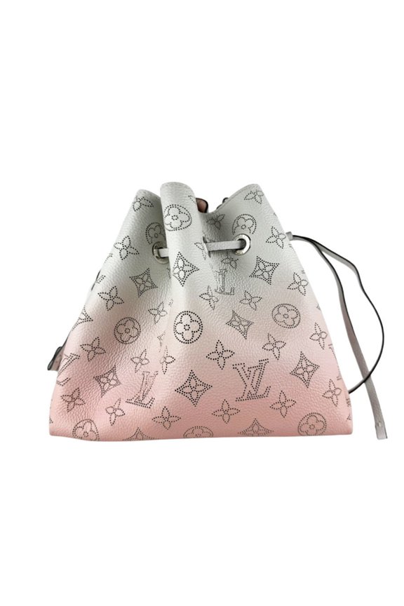 Pre-Owned Louis Vuitton LOUIS VUITTON Handbag Shoulder Bag Monogram Mahina Bella White Pink...