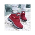 thumbnail image 2 of Winter Men's Fashion Anti-Slip Fleece Snow Boots, Thick Cotton Padded Warm Short Boots for Couples, 2 of 5
