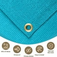 thumbnail image 2 of LOVE STORY Custom Size 15'x22' Turquoise Blue Sun Shade Cloth with Grommets Pergola Shade Cover 95% UV Protection for Outdoor, 2 of 8