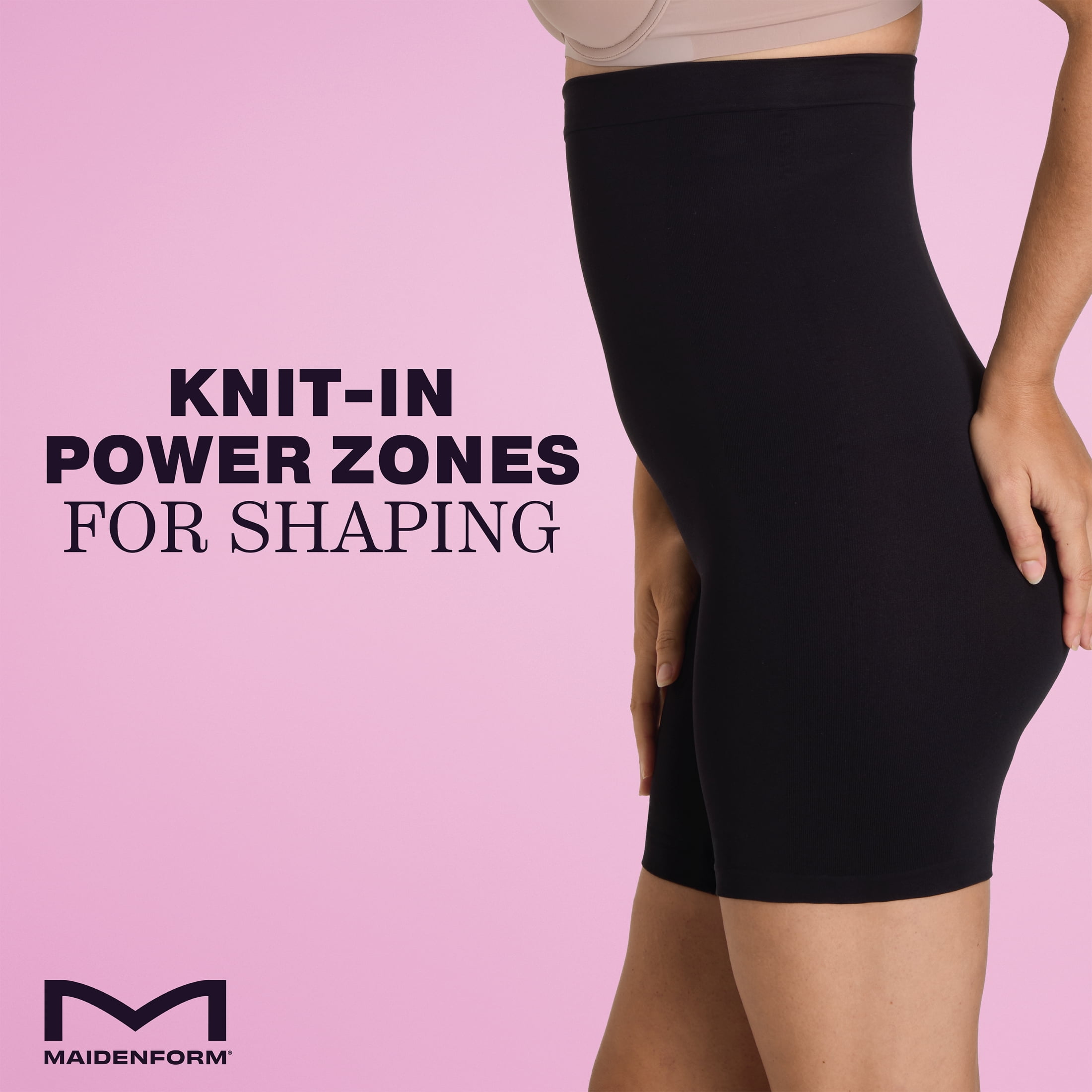 Maidenform Women's Shapewear Seamless Firm Control Thigh Slimmer, Sizes up to 3XL