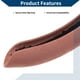 thumbnail image 5 of Funda para volante de cuero artificial PU Unique Bargains ABS Protector de volante de automóvil 14.96" Rosa claro 1 Pc, 5 of 6