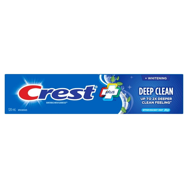 Dentifrice Crest Complete Blanchissant Nettoyage en profondeur