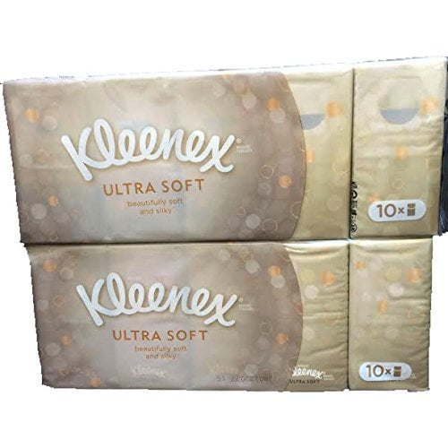 Kleenex Ultra Soft 3 ply Pocket Facial TissuesBeautifully Strong, Soft