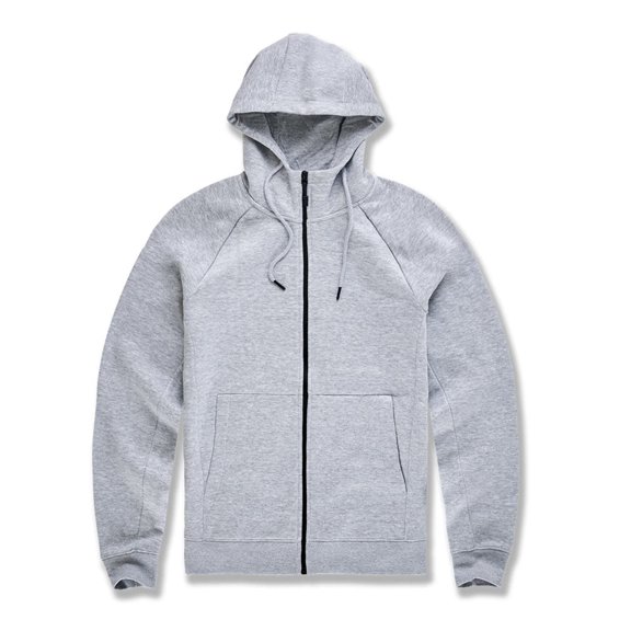 Jordan Craig Men Uptown Zip Up Hoodie (Heather Grey)