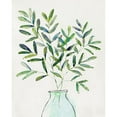 thumbnail image 3 of Swatland, Sally 15x18 Black Modern Framed Museum Art Print Titled - Spring Greenery Arrangement II, 3 of 5