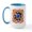 White/Blue Inside, variant on CafePress - Hands Of Peace Large Mug - 15 oz Ceramic Large White Novelty Mug