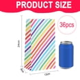 thumbnail image 2 of 36 Pack Rainbow Party Treat Bags Party Favor Bags For Prride Party Birthdays And Baby Showers Favors,13X8X24Cm - style:style1;, 2 of 6