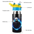 thumbnail image 3 of Jujutsu Anime Kaise Water Bottle with Straw Lid Vacuum Insulated Stainless Steel Double Walled Leakproof Tumbler Cup 12oz, 3 of 8
