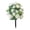 W, variant on Dusknt Upkeep Outdoor Plants, Entryway Decor, Tribute Fers, Sunproof Artificial Floral Arrangements with Stakes for Patio Yard Cemetery Display, White