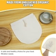 thumbnail image 4 of 10pcs Nut Milk Bags, Reusable Fine Mesh Cheesecloth Bags, Almond Milk Strainers for Soy Yogurt Cold Brew Coffee Tea Juice, Beige, 4 of 8