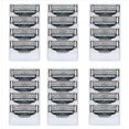 thumbnail image 1 of 32pcs 3-layer Razor Blades Compatible Gillette Mach Manual Razor Razor Blades For Men, 1 of 4