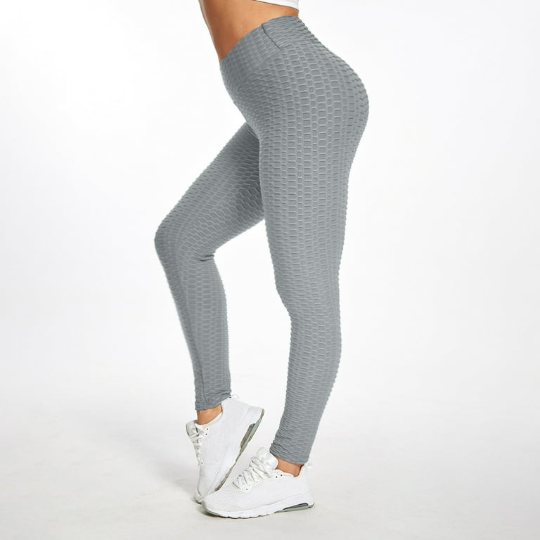 YYDGH Booty Leggings for Women Textured Scrunch Butt Lift Yoga