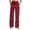 Red, variant on Posijego Women's Valentines Day Pajama Pants Wide Leg Elastic High Waist Heart Printed Lounge Pants with Pockets