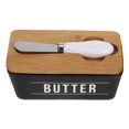 thumbnail image 1 of 1 juego de caja de mantequilla, soporte para mantequilla con cortador, caja para cortar mantequilla, recipiente para mantequilla, caja para mantequilla para refrigerador, 1 of 6