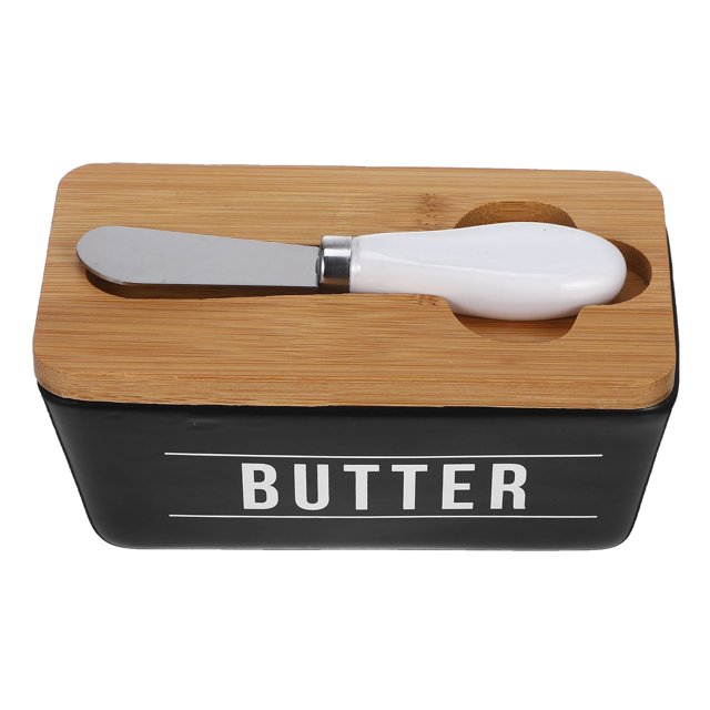 1 juego de caja de mantequilla, soporte para mantequilla con cortador, caja para cortar mantequilla, recipiente para mantequilla, caja para mantequilla para refrigerador