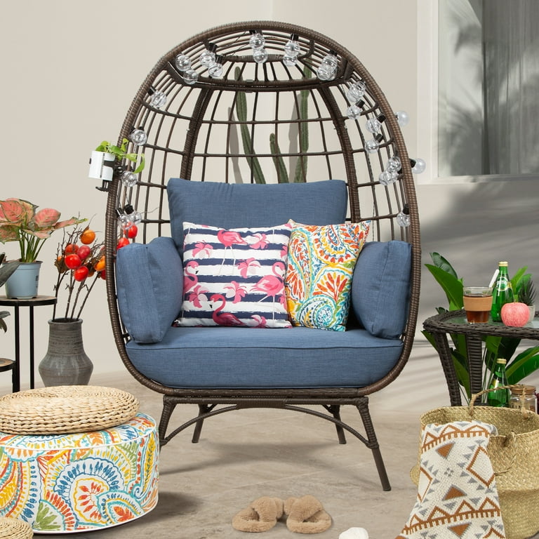 Hanging Chair Sunjoy Egg Chair Sunjoy Swivel Egg Chair 2025