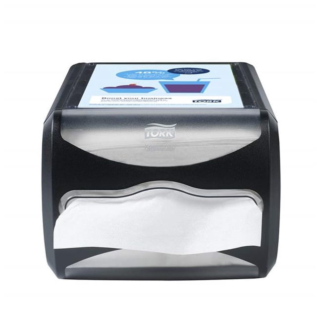 Essity North America 6232000 R3J Tork Xpressnap Signature Tabletop Licorice Napkin Dispenser