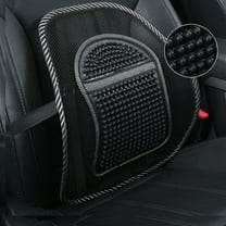 Asunby Car Lumbar，Office Home Car Seat Chair Ventilate Cool Cushion Pad with Massage | Breathable, Massage Beads for Ultimate Comfort (1 Piece)