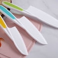 thumbnail image 3 of Knives for Kids 12-Piece Nylon Kitchen Baking Knife Set,Children's Cooking Knives Firm Grip, Serrated Edges, 3 of 7
