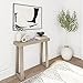 thumbnail image 3 of Plank+Beam Solid Wood Console Table, 36 Inch, Sofa Table, Narrow Entryway Table for Hallway, Behind The Couch, Living Room, Foyer, Easy Assembly, Seashell, 3 of 3