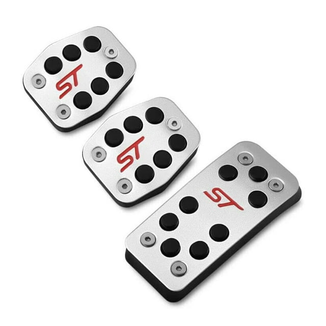 Ruiboury 3pcs/set Car Pedal For Focus 2 Focus 2 For Focus Focus Sport Pedal Covers 3Set