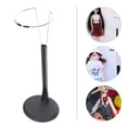 thumbnail image 3 of MasteelfCA 2Pcs Creative Doll Bracket Support Portable Toy Stand Fashion Doll Storage Rack Display Rack for Home Store (Black Rack for 35cm Doll), 3 of 8