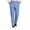 Blue, variant on WREESH Men's 4-Way Stretch Office Pants - Printed Dress Pants with Hidden Pockets, Business Casual Wear