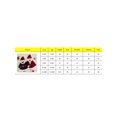 thumbnail image 3 of RUINIXCW Newborn Baby Girl Christmas Outfit Velvet Romper Dress Xmas Santa Elf Dress Infant Baby Girl Fall Winter Plush Trim Long Sleeve Dress Belt Hat, 3 of 3