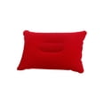 thumbnail image 2 of Inflatable Pillow, Staron 2026 Plush Rectangular Napping Camping Cushion, Portable PVC Travel Pillow for Office Outdoor Quick Inflate Neck Support, Red, 2 of 7