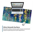 thumbnail image 5 of armdgodx Non Slip Water Resistant PU Leather Multifunctional Desk Pad 31.5 x 15.7, Flowers Painting, 5 of 6
