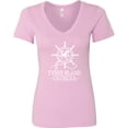 thumbnail image 3 of Inktastic Tybee Island Georgia Travel Women's V-Neck T-Shirt, 3 of 5