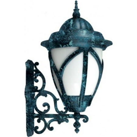 

Dabmar Lighting GM702-LED30-VG 30W & 85-265V LED Cast Aluminum Acorn Wall Light Fixture - Verde Green