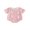 Pink, variant on BemeyourBBs Nweborn Baby Girls Goose Duck Outfit Infant Baby Girl Summer Clothes Bubble Rompers Duck Embroidery Waffled Stripe Crew Neck Short Sleeve Bodysuits Jumpsuits