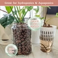 thumbnail image 7 of 8 lb Organic Leca Clay Pebbles for Plants, 4mm-16mm 100% Natural Leca Balls for Indoor Plants, Hydroton Clay Pebbles for Plants Hydroponic Aquaponics Growing Orchid Drainage Terrarium, 7 of 7