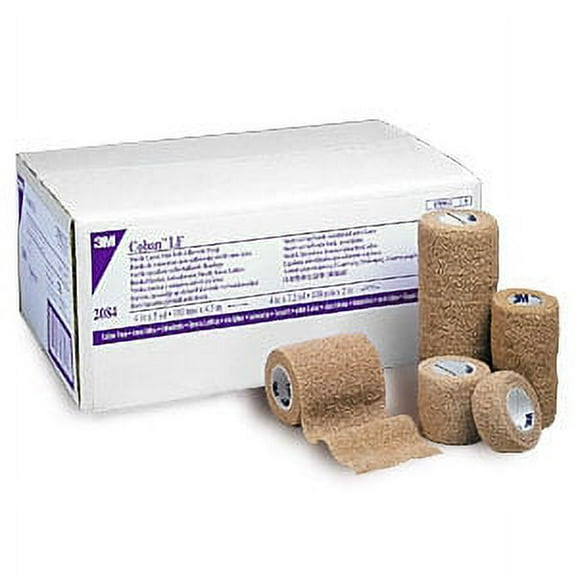 3M Coban Self-Adherent Wrap 2084S (Pack of 18)