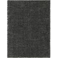 thumbnail image 6 of Unique Loom Davos Shag Collection Area Rug - Solid (9' x 12' Rectangle Peppercorn), 6 of 7