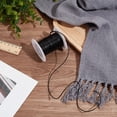 thumbnail image 5 of 20m/21.9 Yards Genuine Round Leather String Cord 1.5mm Leather Rope Cord Black Leather String Cord Cowhide Leather Cord Necklace Bracelet Braiding Crafts, 5 of 6