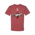 thumbnail image 2 of Wild Bobby, Ford Mustang 50 Years, Cars and Trucks, Men Graphic Tee, Vintage Heather Red, 3X-Large, 2 of 4