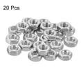 thumbnail image 3 of Uxcell Left-hand Hexagonal Nut, M3x0.5mm 304 Stainless Steel Reverse Hexagonal Nut for Assembling and Fastening, 3 of 6